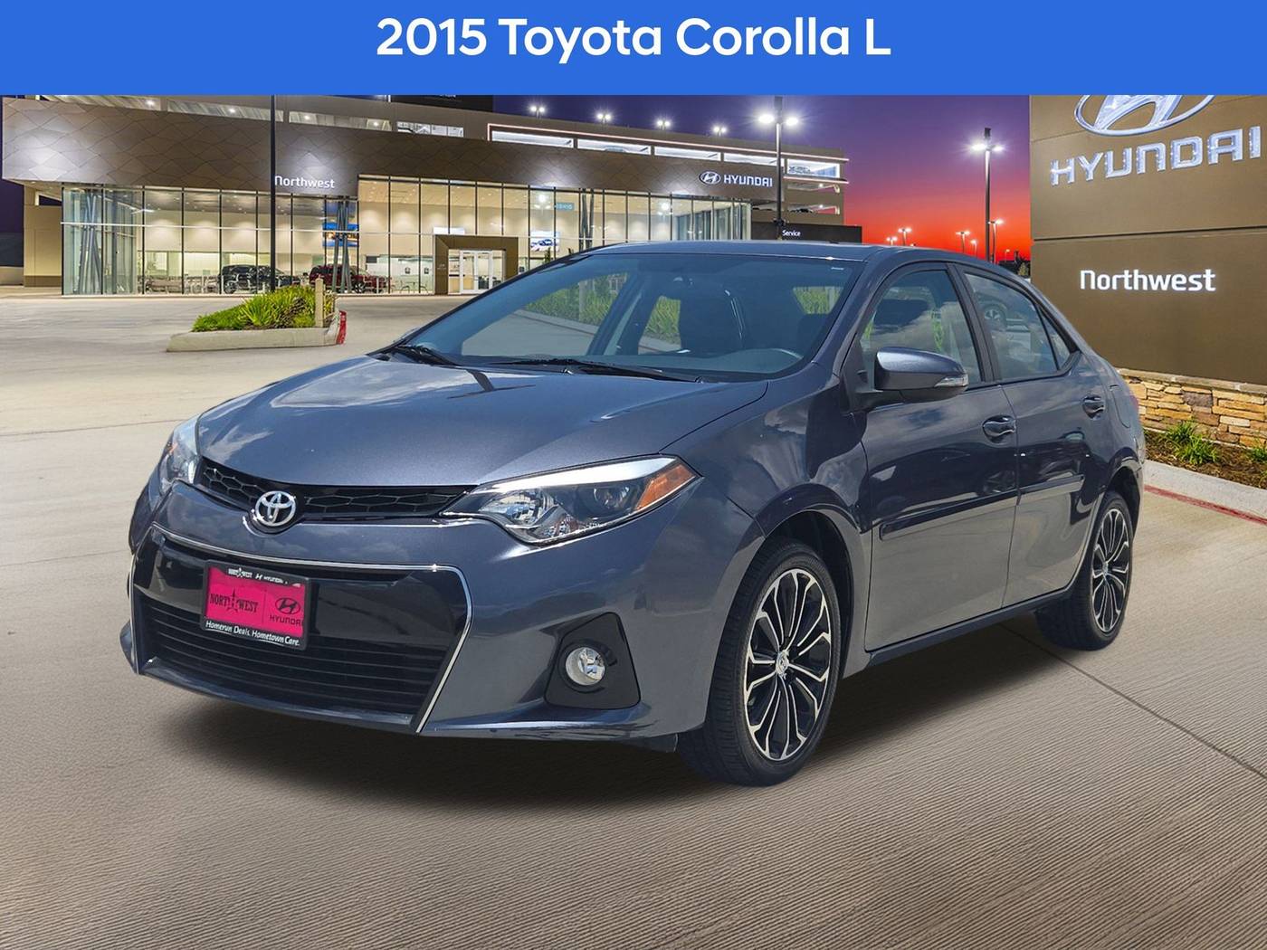 2015 Toyota Corolla LE — Sedan — 39,686 mi — Houston, TX