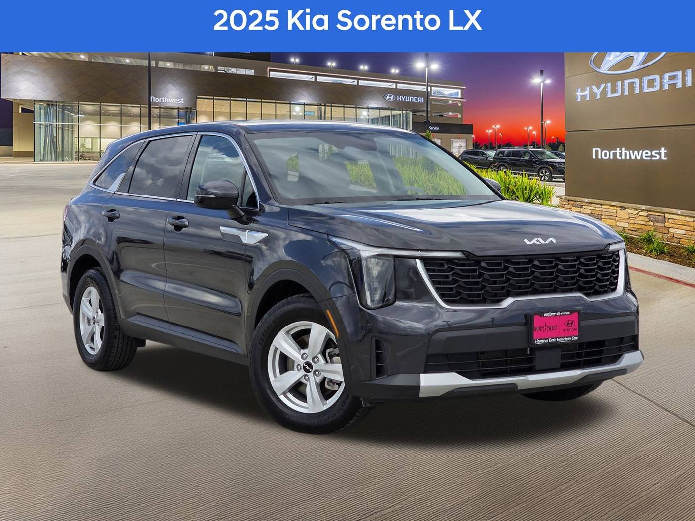 2025 Kia Sorento LX — SUV — 6,640 mi — Houston, TX