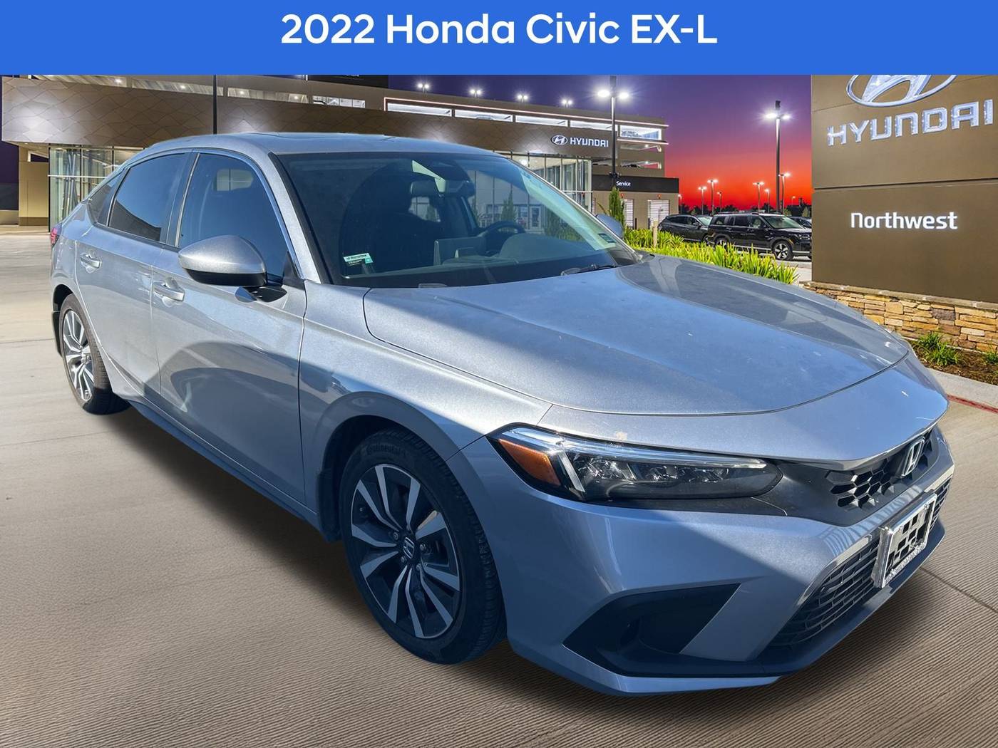 2022 Honda Civic EX-L — Hatchback — 12,702 mi — Houston, TX