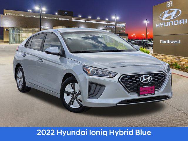 2022 Hyundai Ioniq Hybrid Blue — Hatchback — 17,490 mi — Houston, TX
