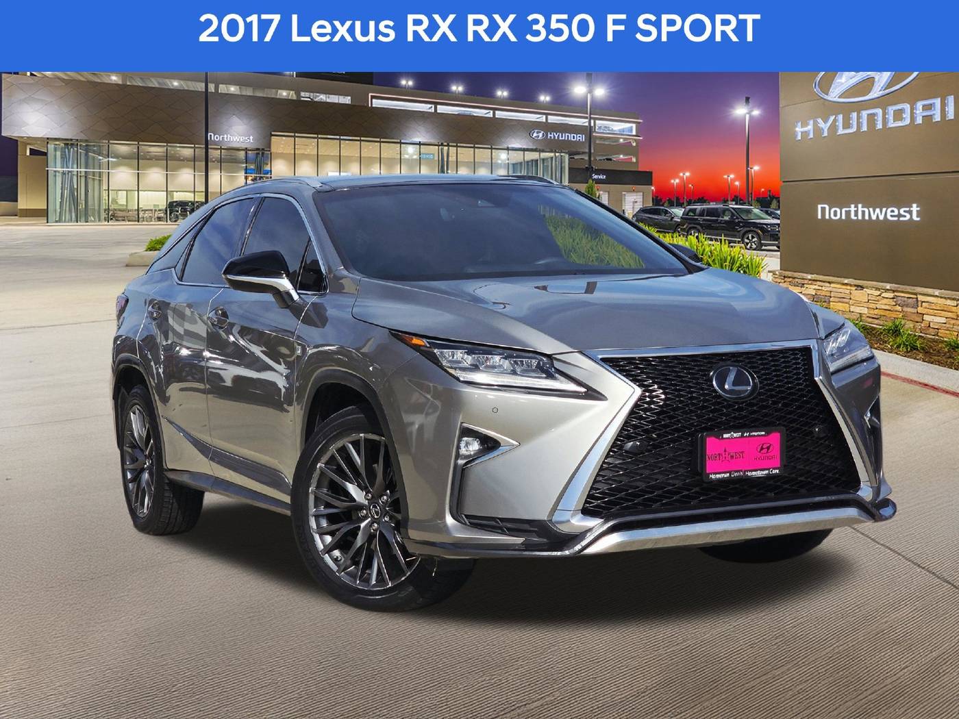 2017 Lexus RX RX 350 F Sport