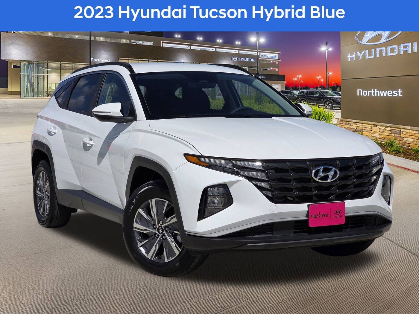 2023 Hyundai Tucson Hybrid Blue — SUV — 24,705 mi — Houston, TX