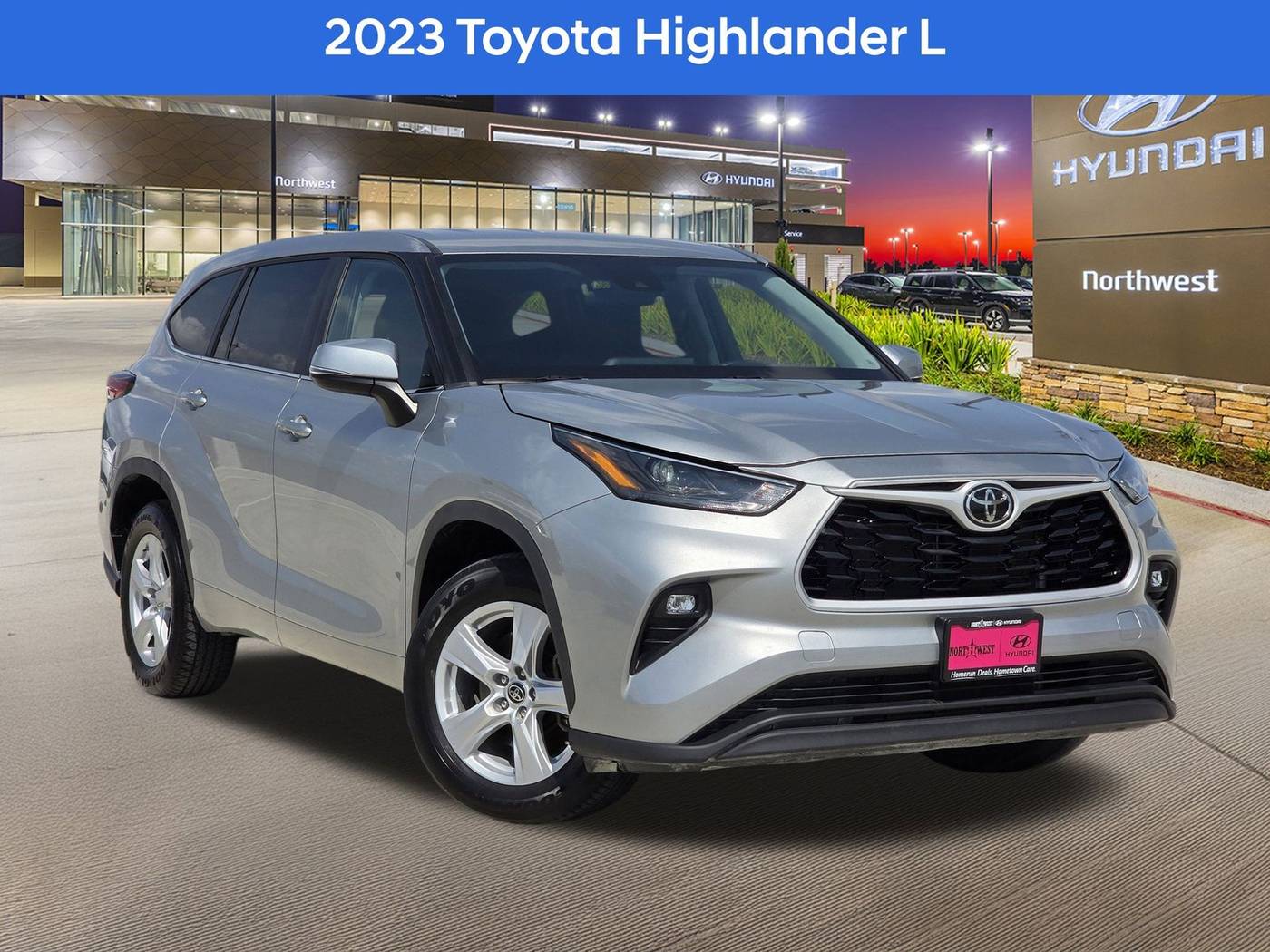 2023 Toyota Highlander LE — SUV — 44,355 mi — Houston, TX