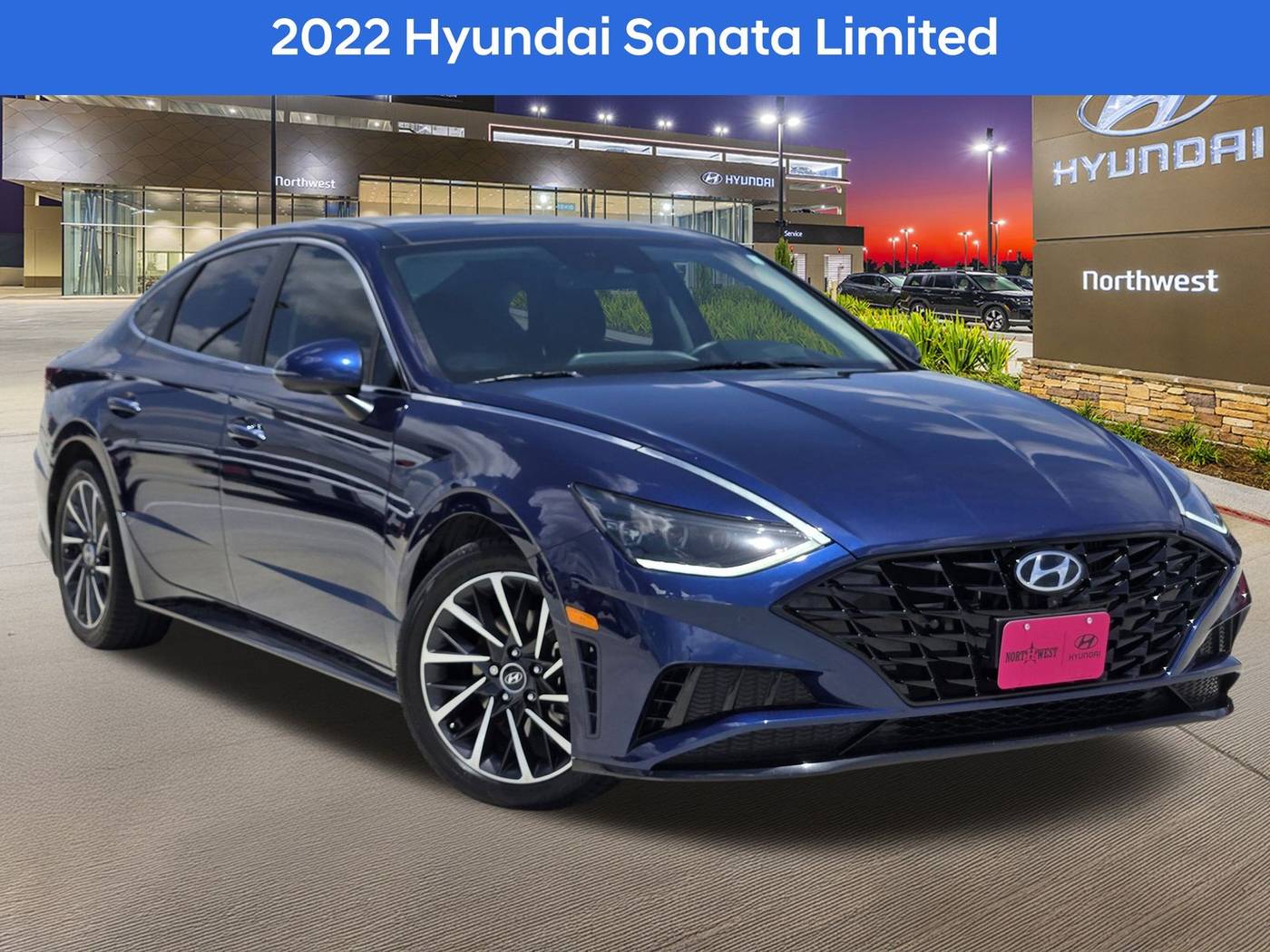 2022 Hyundai Sonata Limited — Sedan — 45,600 mi — Houston, TX
