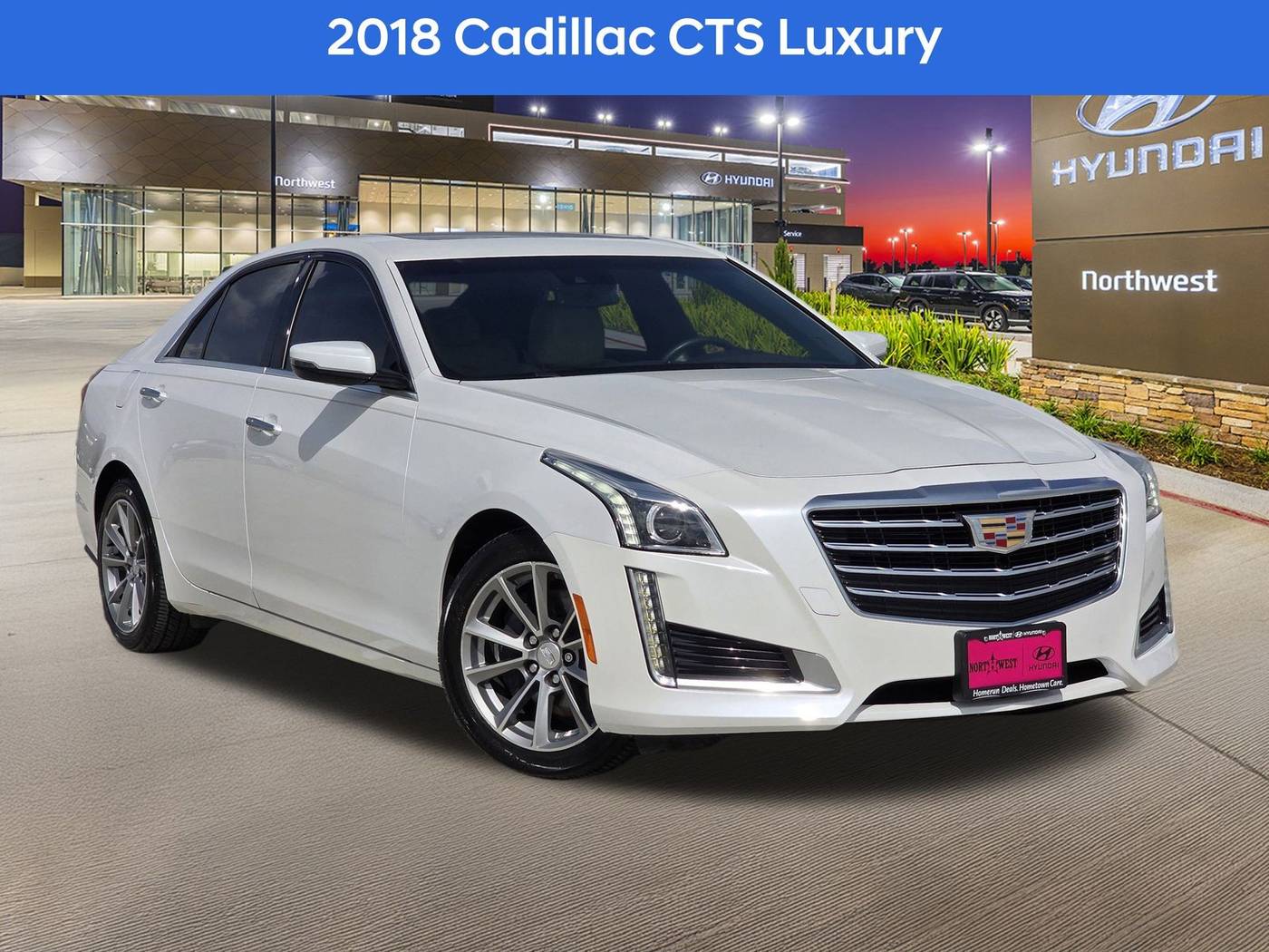 2018 Cadillac CTS Luxury — Sedan — 53,744 mi — Houston, TX