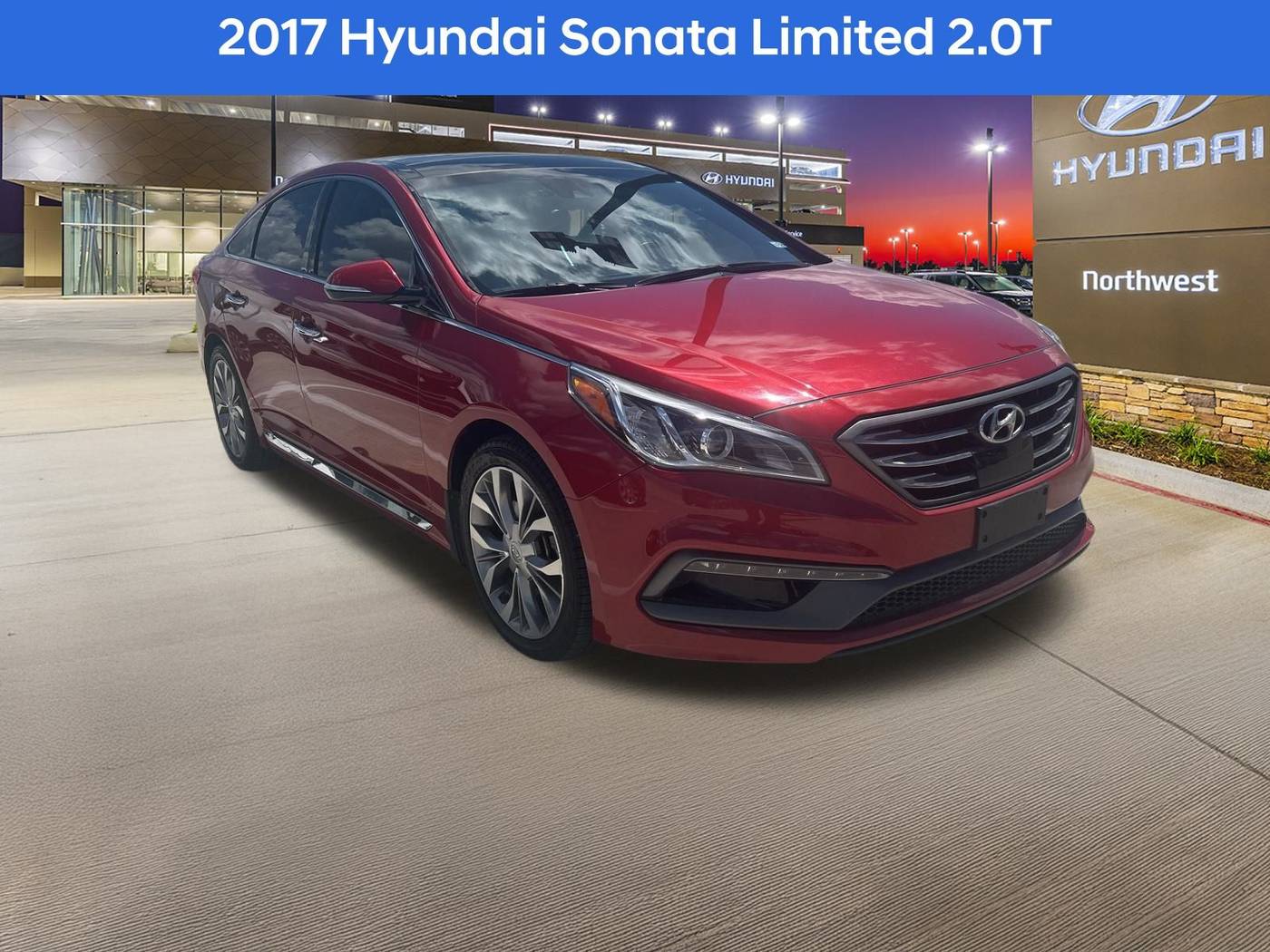 2017 Hyundai Sonata Limited 2.0T — Sedan — 70,135 mi — Houston, TX