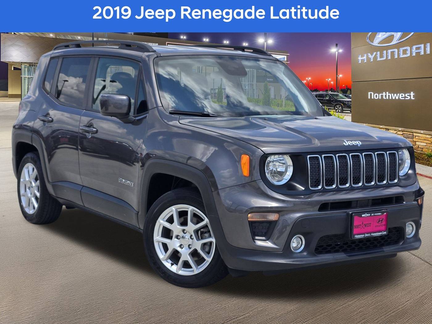 2019 Jeep Renegade Latitude — SUV — 34,894 mi — Houston, TX