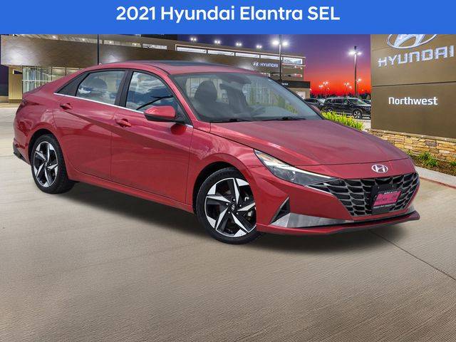 2021 Hyundai Elantra SEL — Sedan — 56,681 mi — Houston, TX