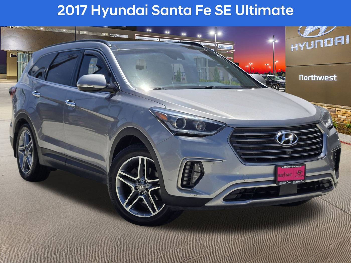 2017 Hyundai Santa Fe SE Ultimate — SUV — 55,787 mi — Houston, TX