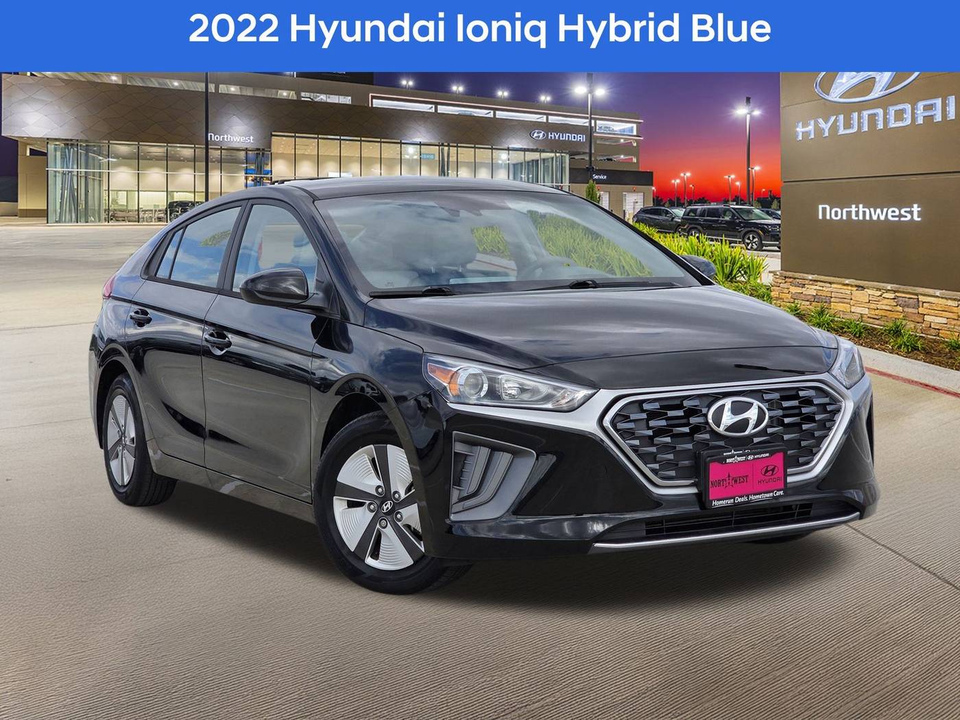 2022 Hyundai Ioniq Hybrid Blue — Hatchback — 18,102 mi — Houston, TX