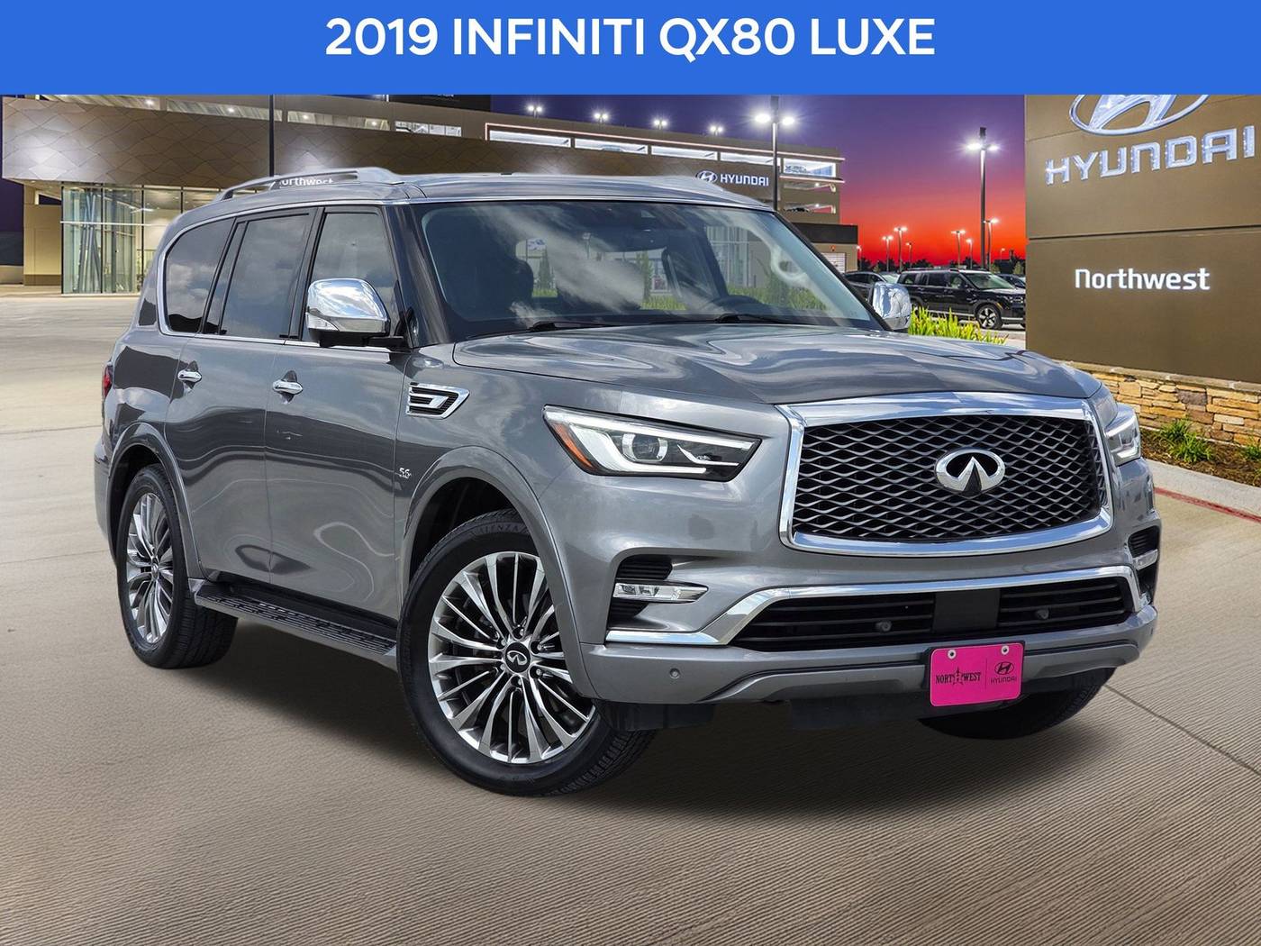 2019 INFINITI QX80 LUXE — SUV — 71,786 mi — Houston, TX