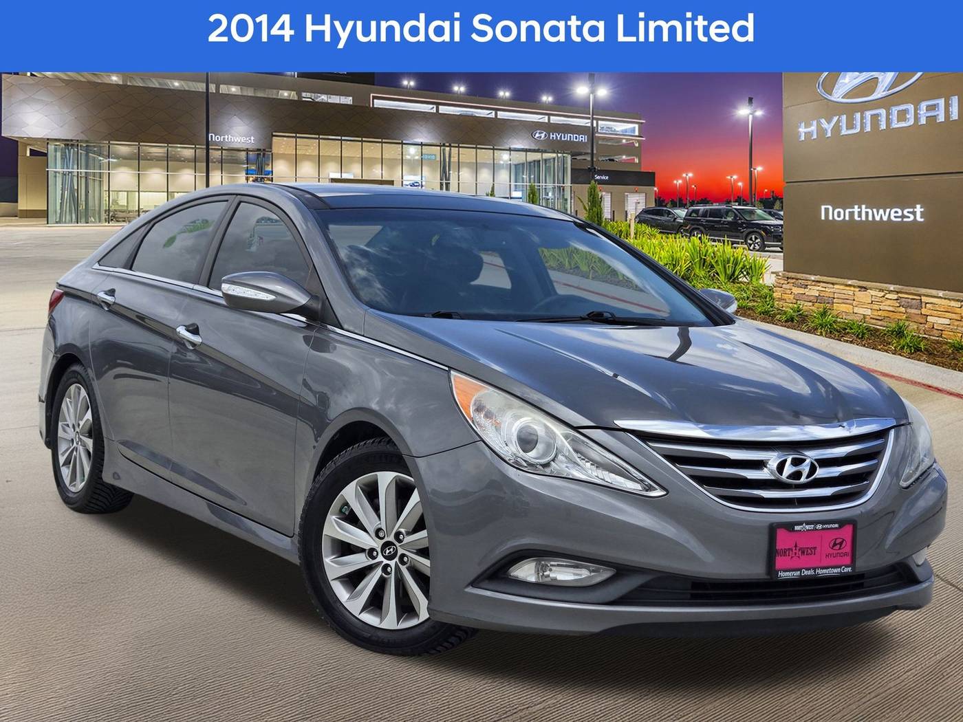2014 Hyundai Sonata Limited — Sedan — 87,213 mi — Houston, TX