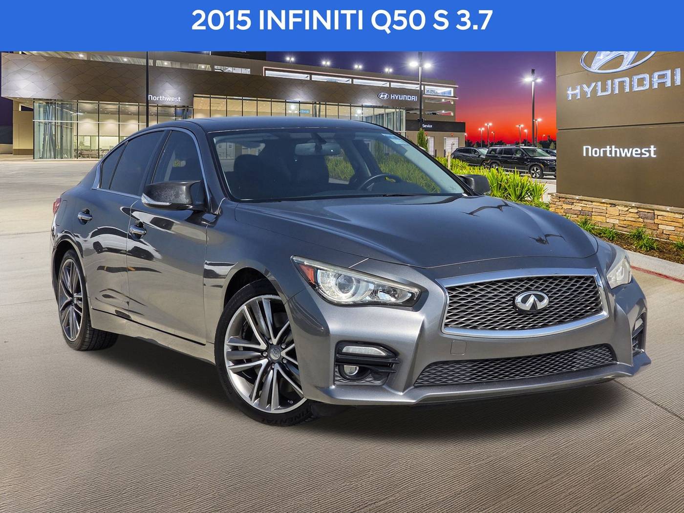 2015 INFINITI Q50 Sport — Sedan — 106,473 mi — Houston, TX