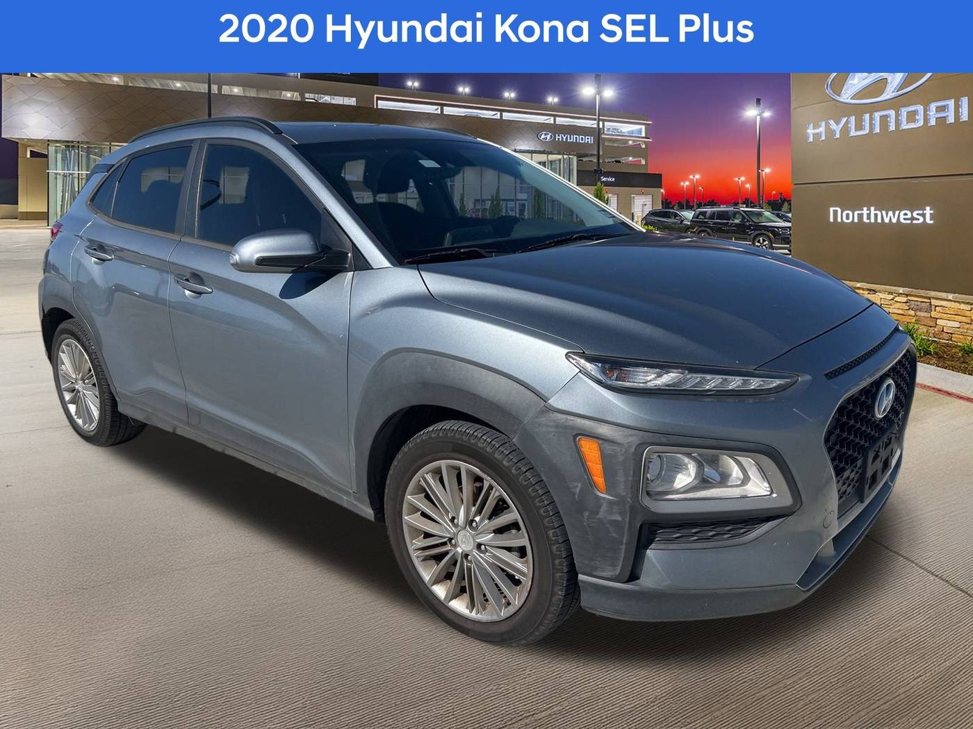 2020 Hyundai Kona SEL Plus — SUV — 129,467 mi — Houston, TX