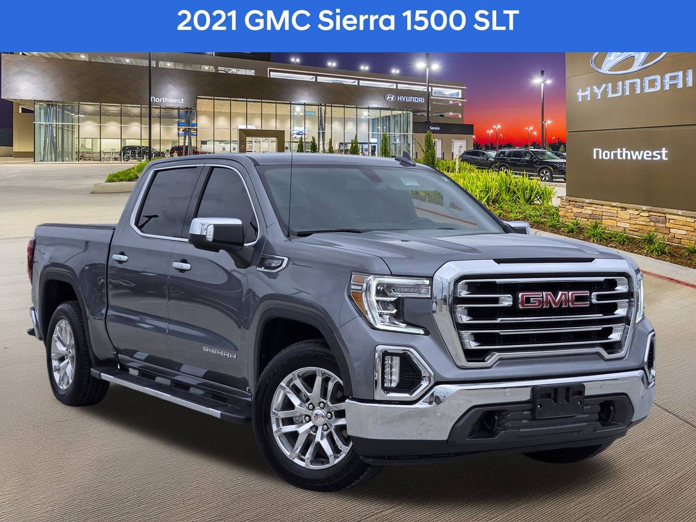 2021 GMC Sierra 1500 SLT — Pickup Truck — 56,952 mi — Houston, TX
