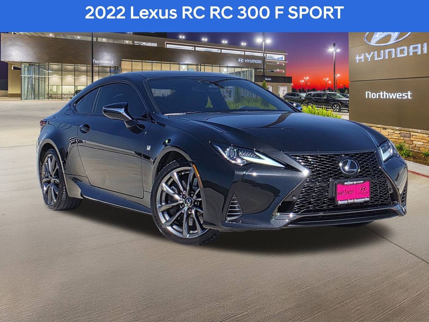 2022 Lexus RC RC 300 F SPORT — Coupe — 29,104 mi — Houston, TX