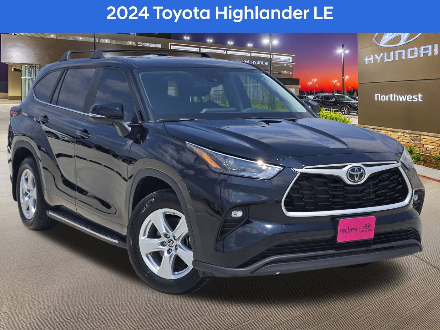 2024 Toyota Highlander LE — SUV — 8,482 mi — Houston, TX