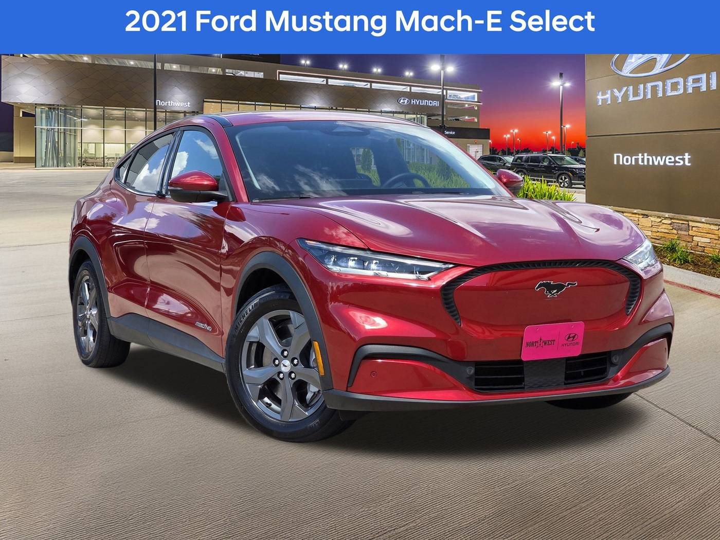 2021 Ford Mustang Mach-E Select — SUV — 27,963 mi — Houston, TX