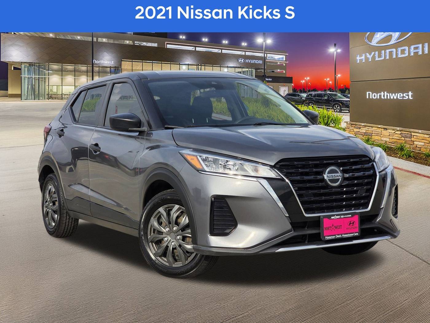 2021 Nissan Kicks S — SUV — 80,074 mi — Houston, TX