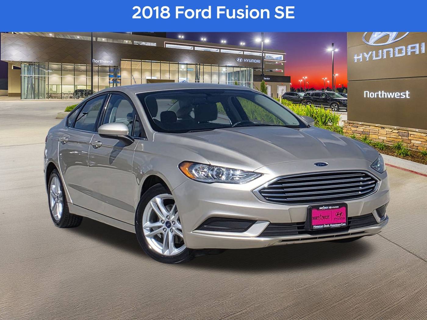 2018 Ford Fusion SE — Sedan — 82,513 mi — Houston, TX