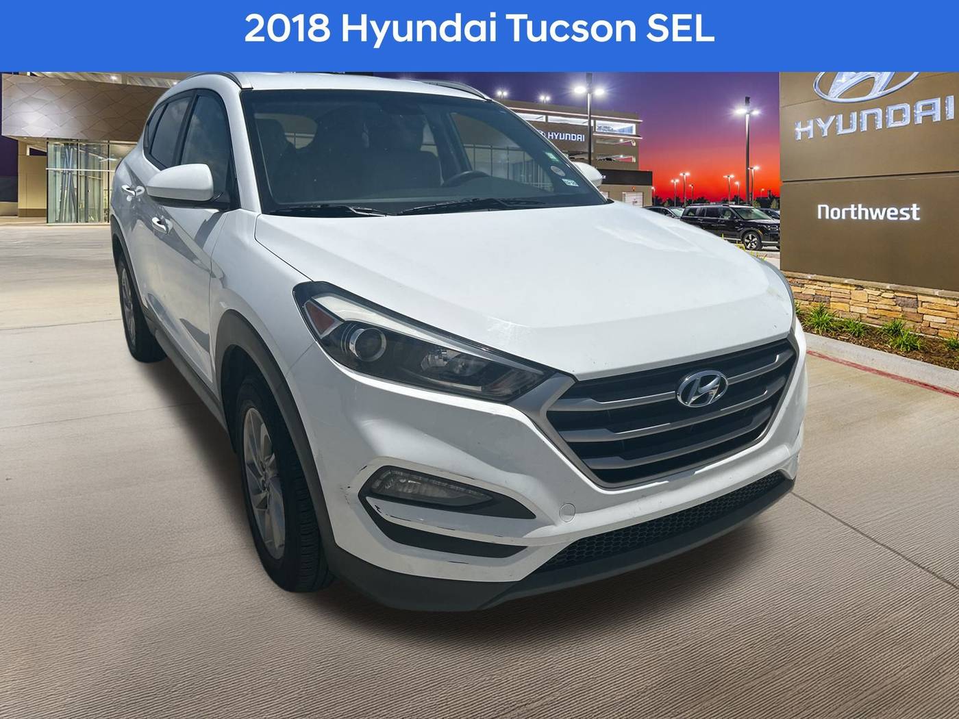 2018 Hyundai Tucson SEL — SUV — 71,954 mi — Houston, TX