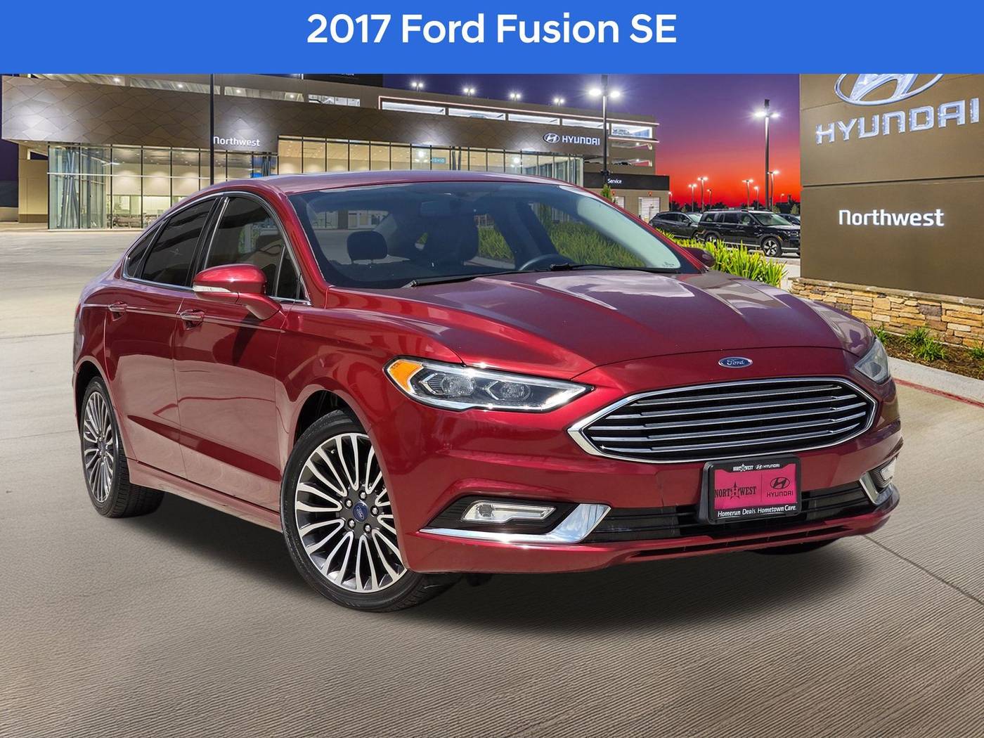 2017 Ford Fusion SE — Sedan — 67,274 mi — Houston, TX