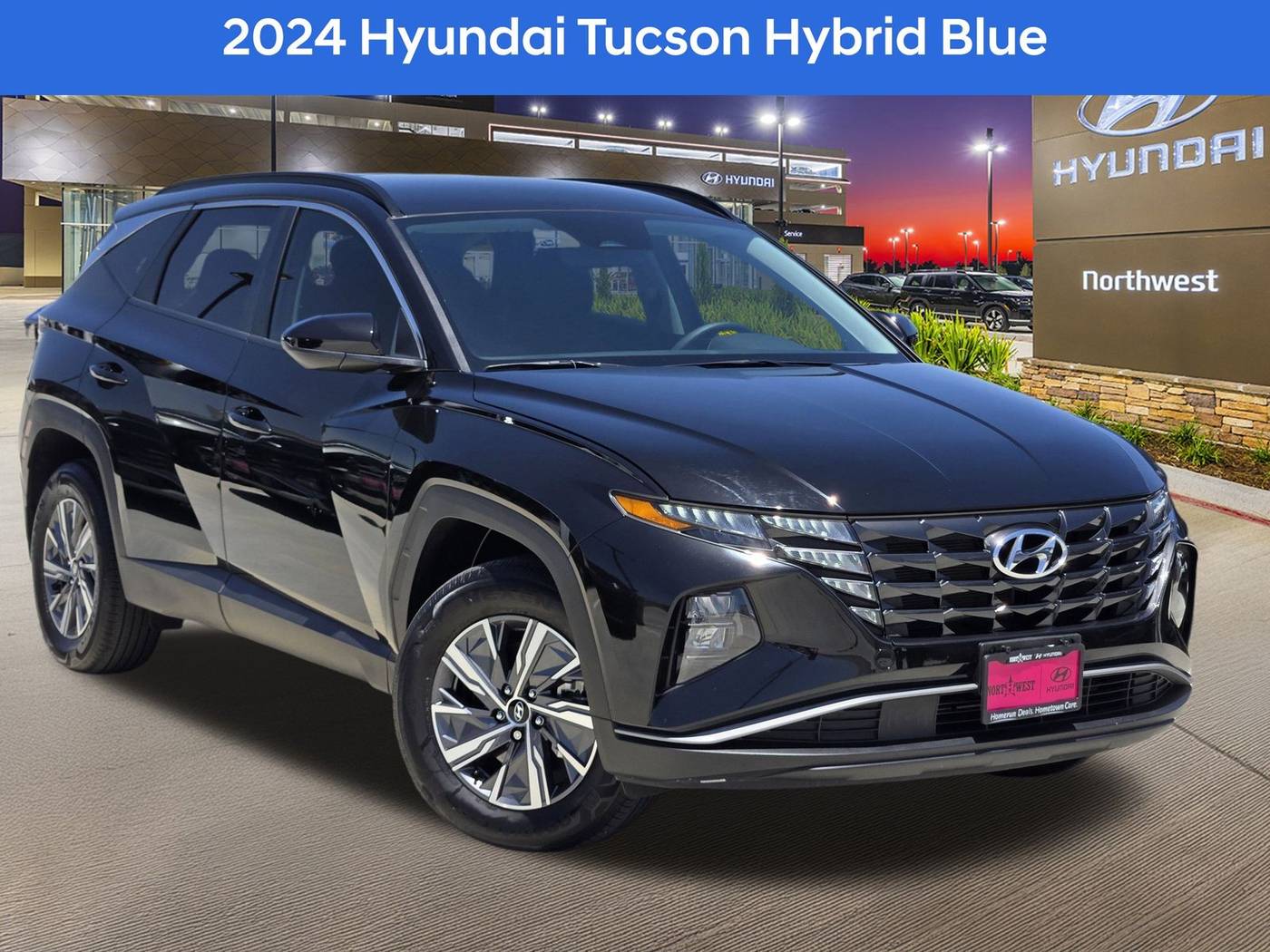 2024 Hyundai Tucson Hybrid Blue — SUV — 20,481 mi — Houston, TX