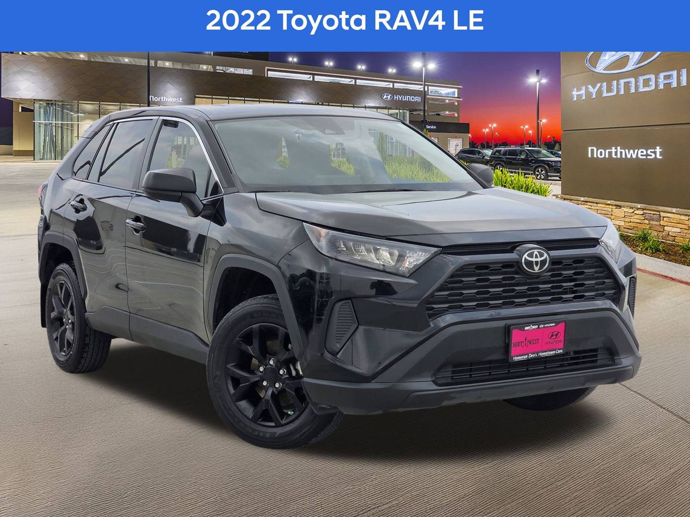 2022 Toyota RAV4 LE — SUV — 23,386 mi — Houston, TX