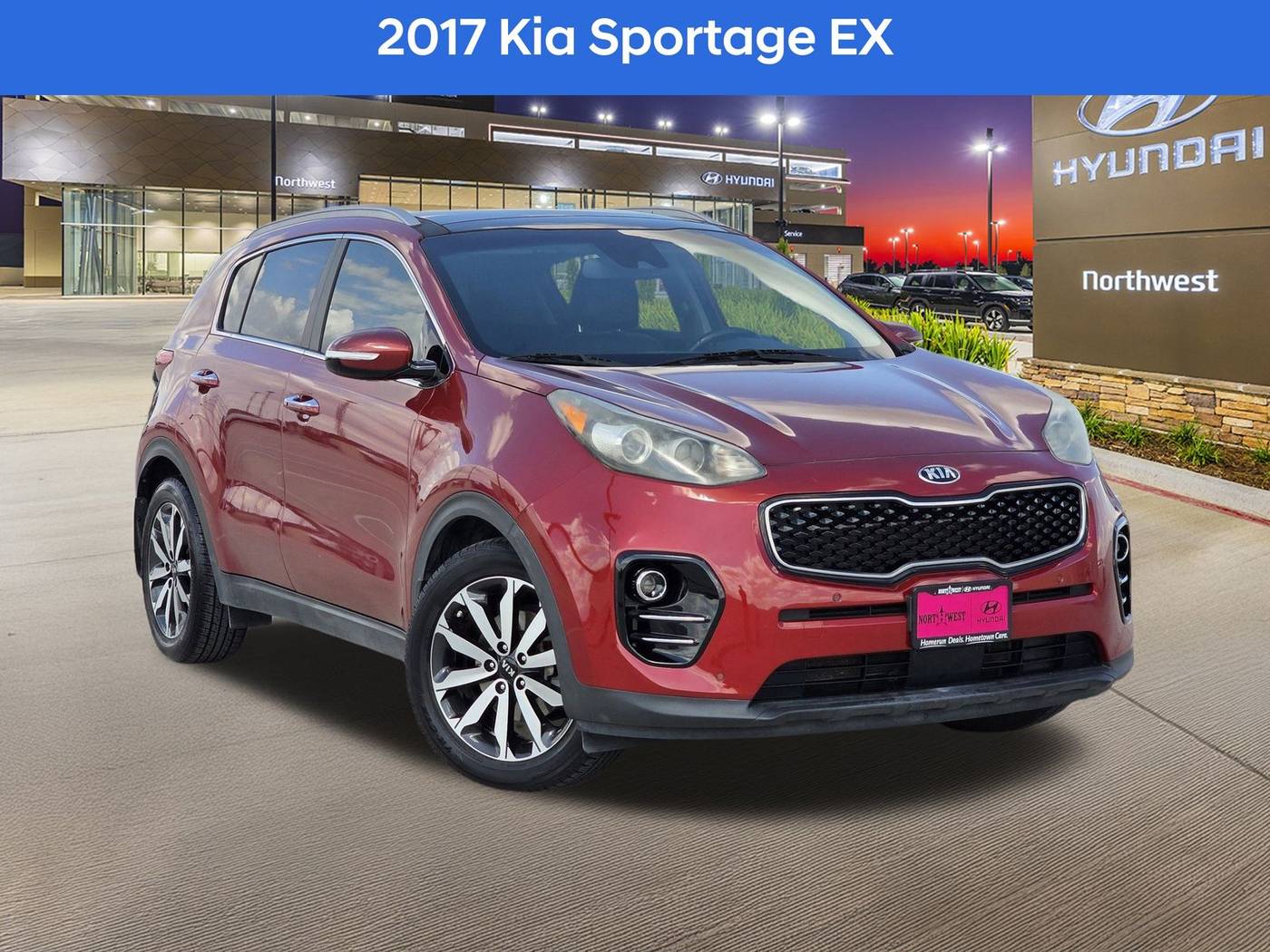 2017 Kia Sportage EX — SUV — 91,248 mi — Houston, TX
