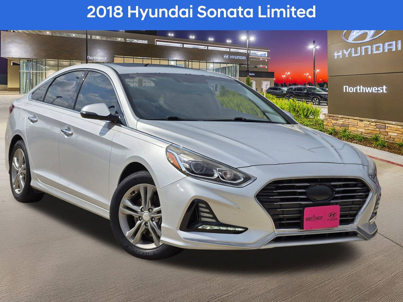 2018 Hyundai Sonata Limited — Sedan — 93,400 mi — Houston, TX