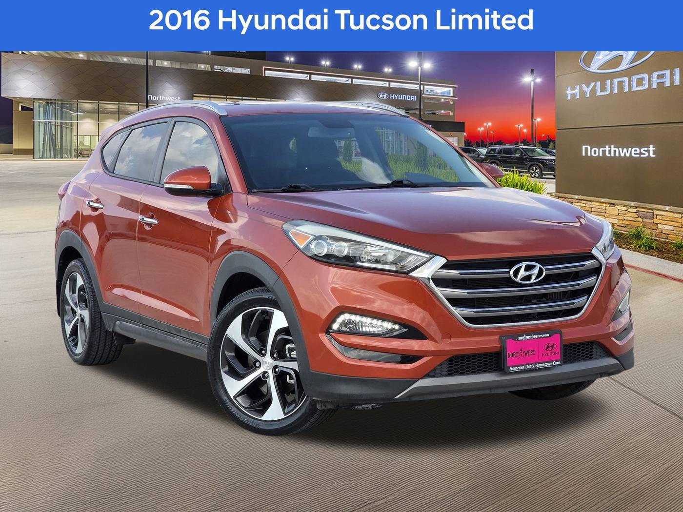 2016 Hyundai Tucson Limited — SUV — 51,734 mi — Houston, TX