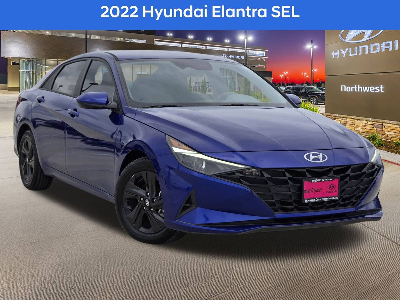 2022 Hyundai Elantra SEL — Sedan — 42,034 mi — Houston, TX