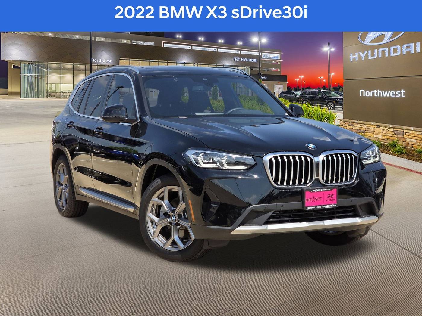 2022 BMW X3 30i — SUV — 11,419 mi — Houston, TX