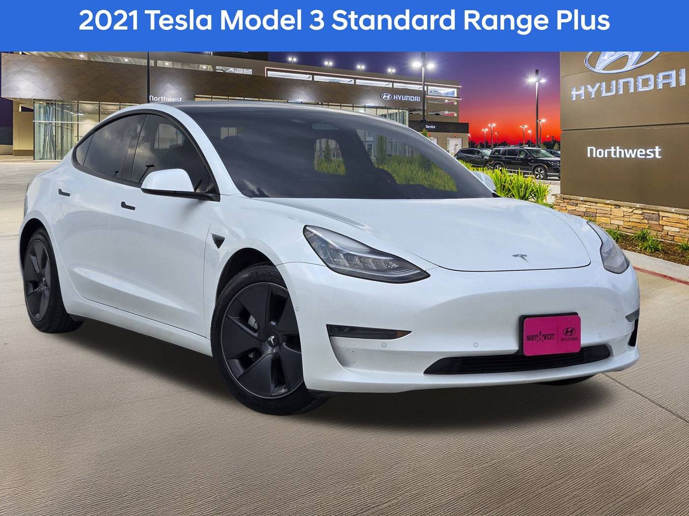 2021 Tesla Model 3 Standard Range Plus — Sedan — 73,739 mi — Houston, TX