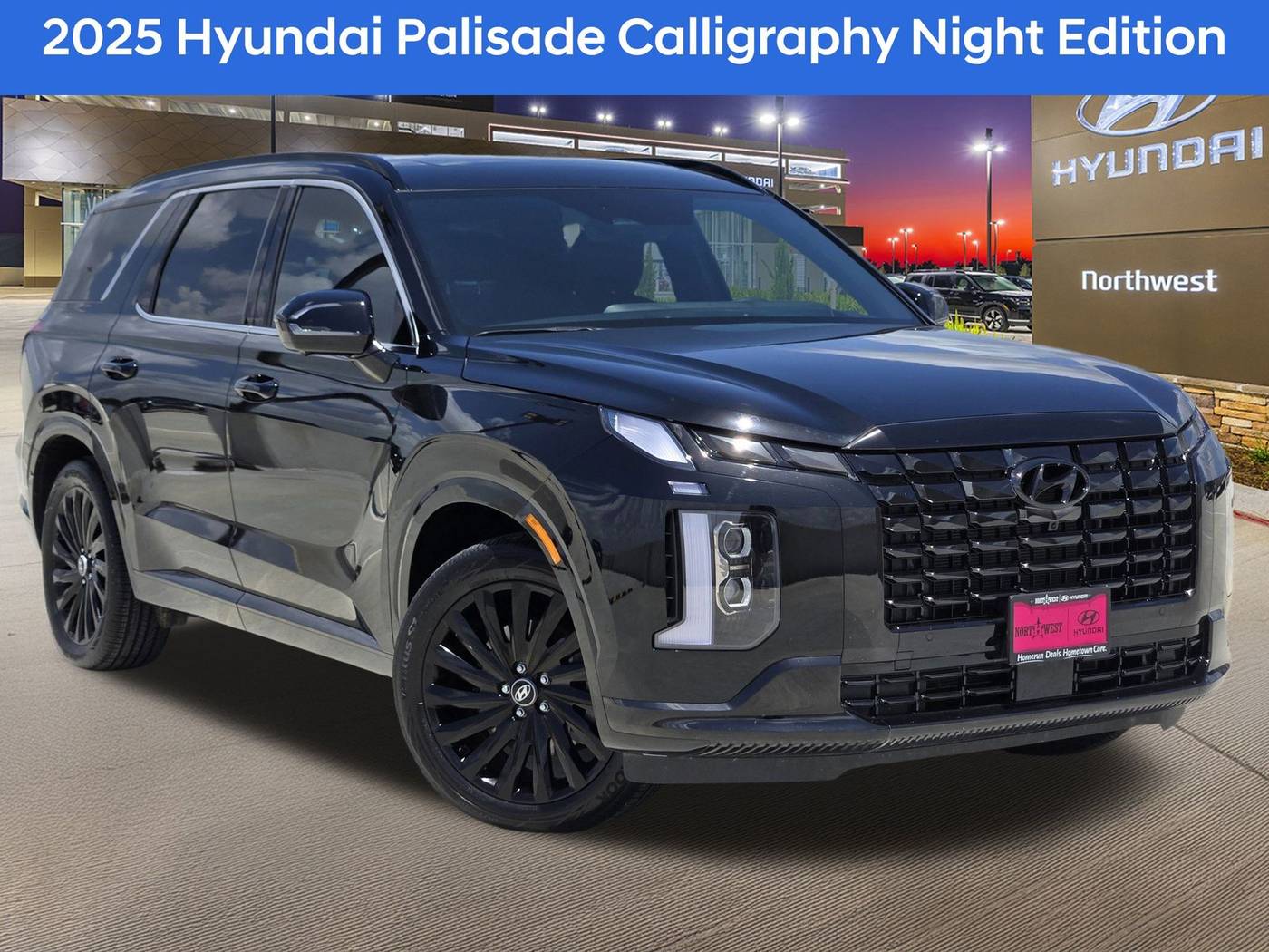 2025 Hyundai Palisade Calligraphy Night Edition — SUV — 6,662 mi — Houston, TX