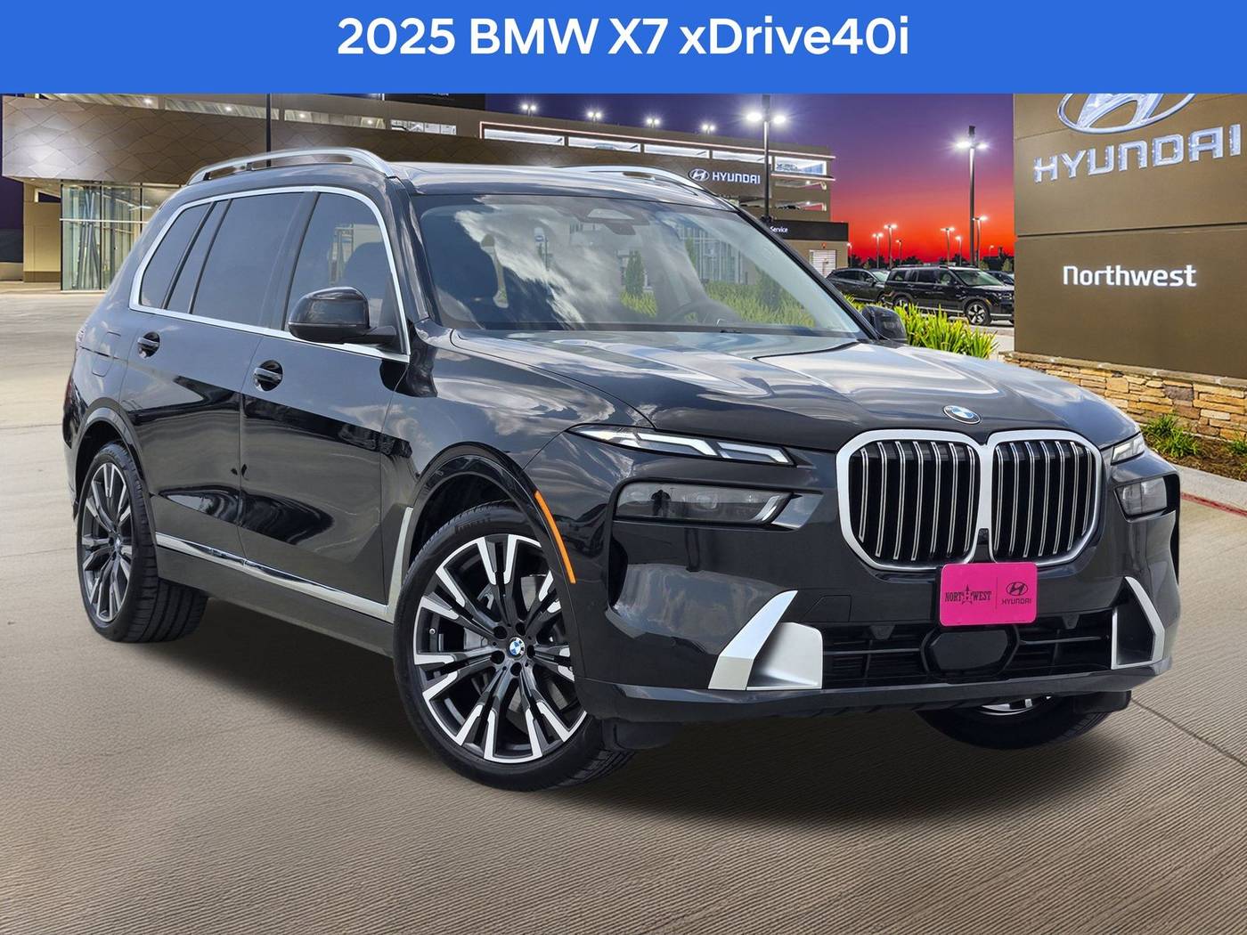 2025 BMW X7 40i — SUV — 12,635 mi — Houston, TX