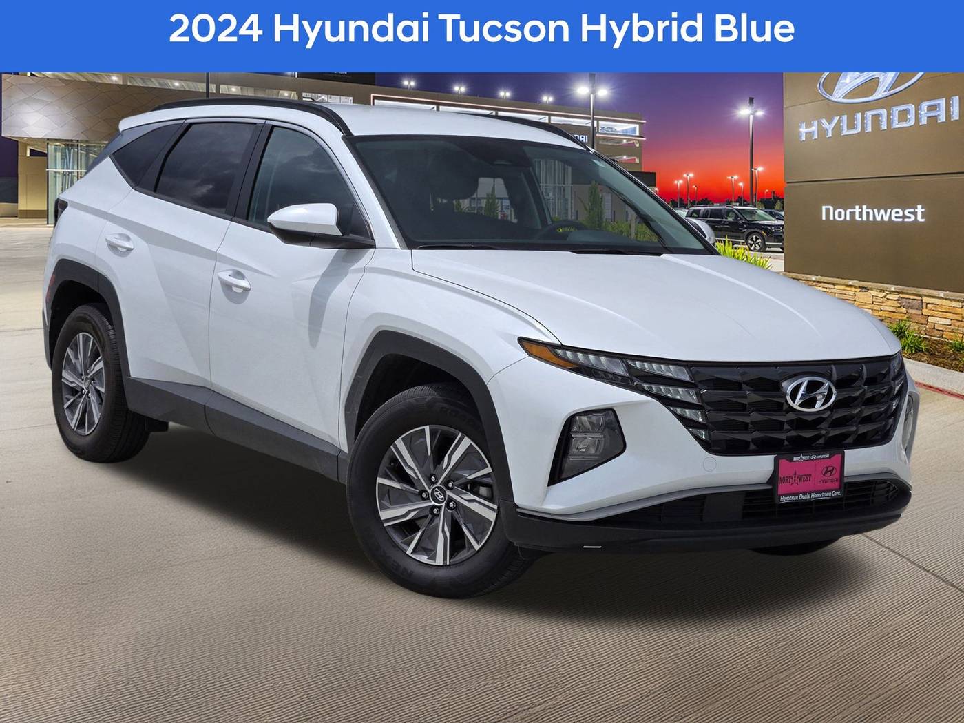2024 Hyundai Tucson Hybrid Blue — SUV — 3,628 mi — Houston, TX