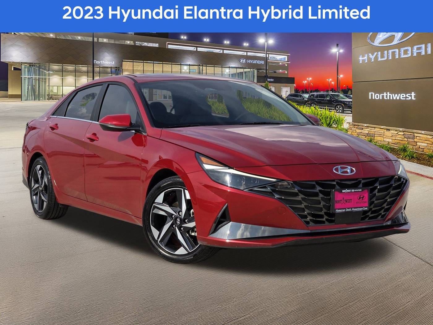 2023 Hyundai Elantra Hybrid Limited — Sedan — 19,595 mi — Houston, TX