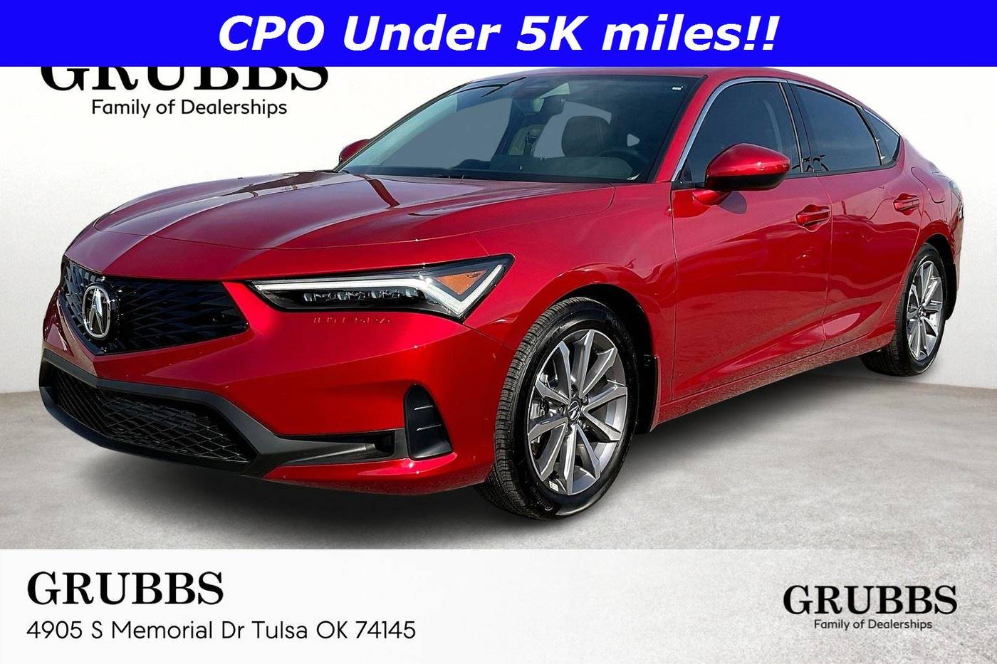 2025 Acura Integra Base — Hatchback — 3,509 mi — Tulsa, OK
