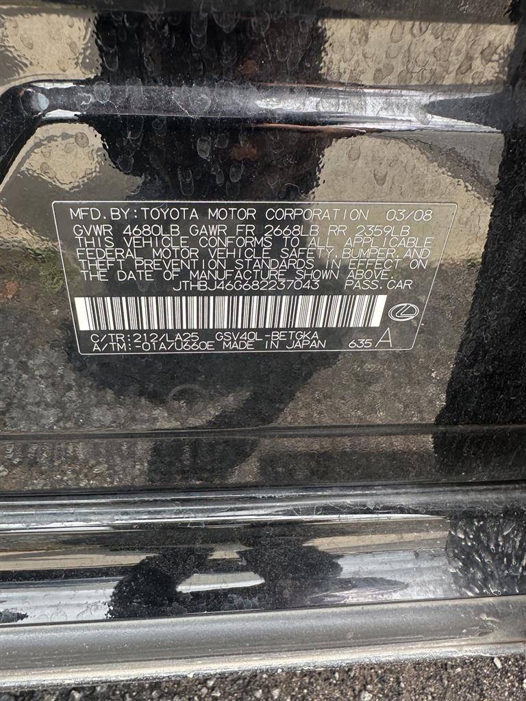 2008 Lexus ES ES 350 — Sedan — 141,381 mi — Tulsa, OK