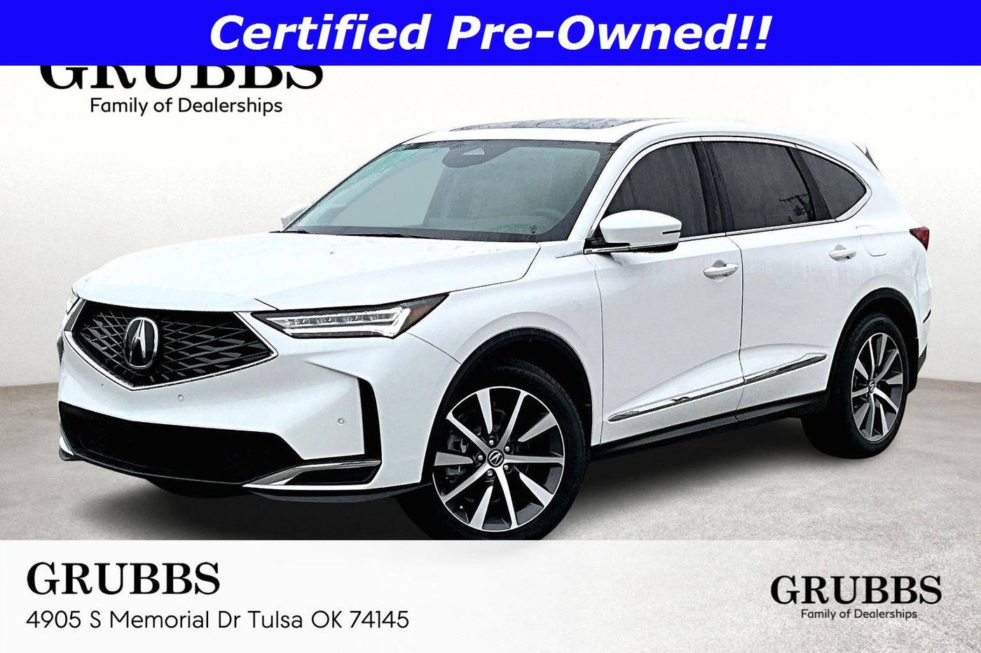 2025 Acura MDX Technology Package — SUV — 6,498 mi — Tulsa, OK