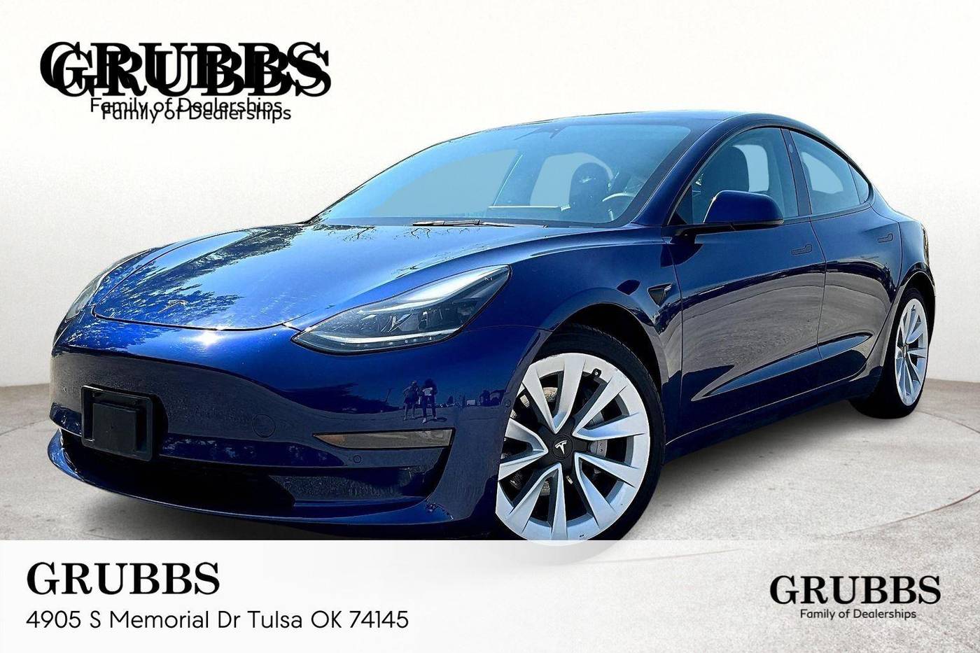 2022 Tesla Model 3 Standard Range Plus — Sedan — 52,002 mi — Tulsa, OK