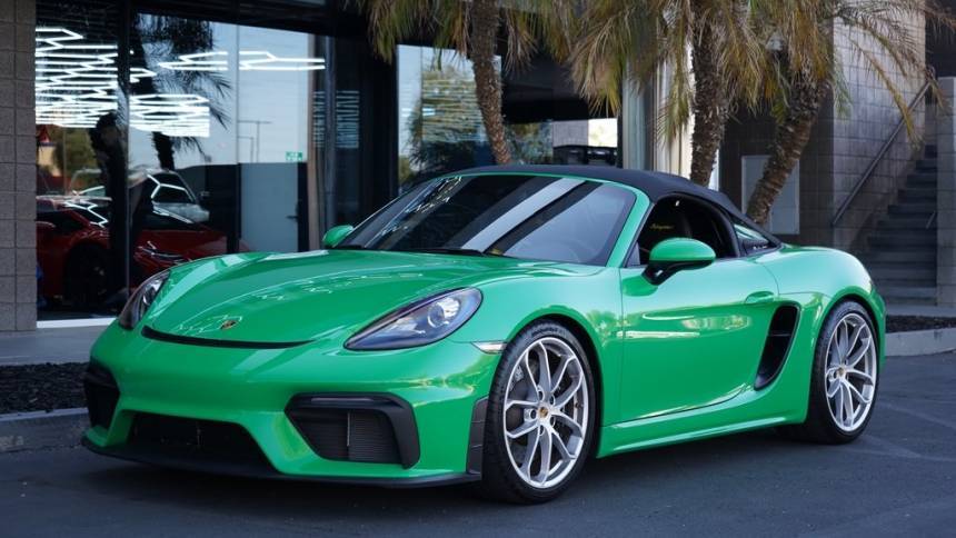 2021 Porsche 718 Boxster Spyder — Convertible — 8,100 mi — Scottsdale, AZ