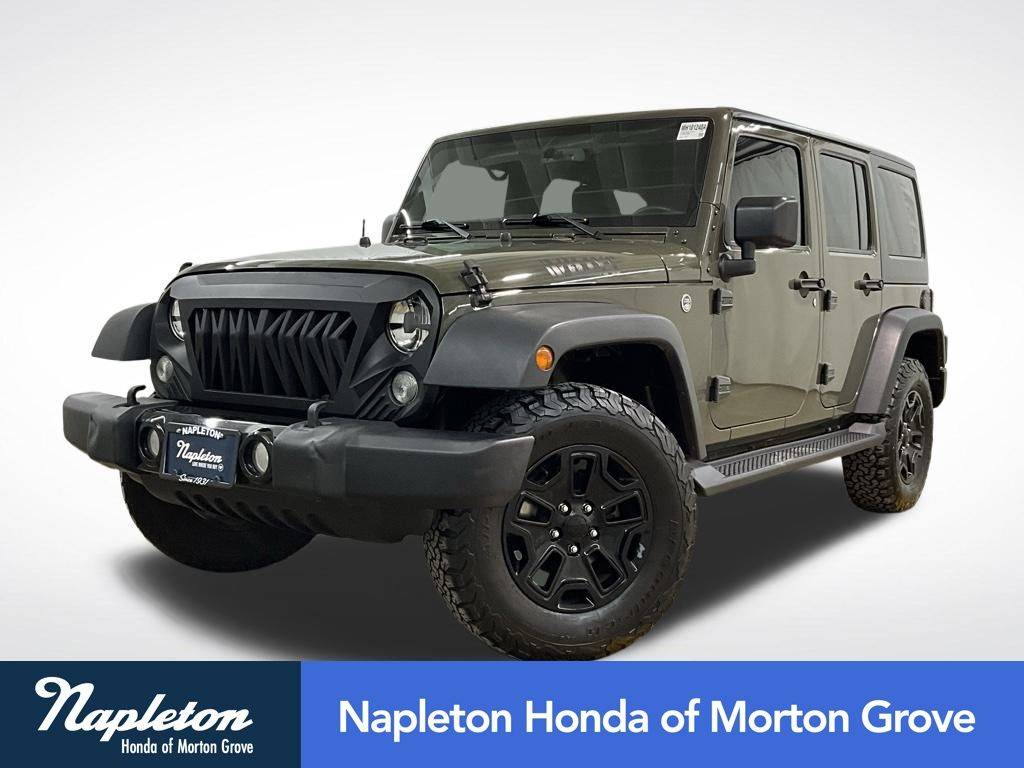 2016 Jeep Wrangler Willys Wheeler — SUV — 127,904 mi — Morton Grove, IL
