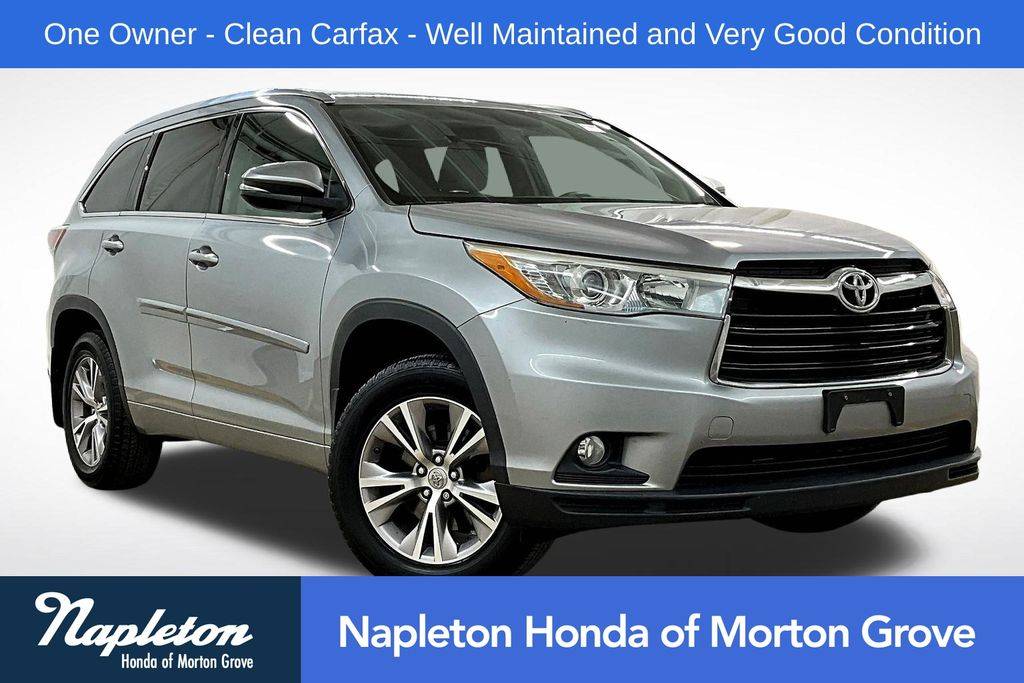 2015 Toyota Highlander XLE — SUV — 153,578 mi — Morton Grove, IL