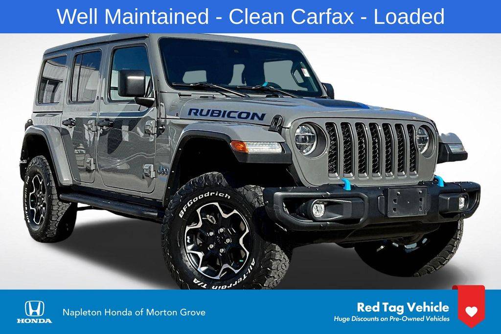 2021 Jeep Wrangler Rubicon 4xe — SUV — 58,245 mi — Morton Grove, IL
