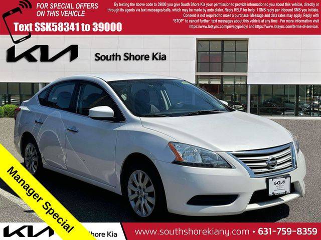 2013 Nissan Sentra SV — Sedan — 72,895 mi — Copiague, NY