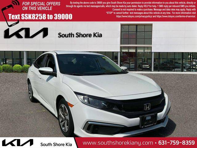 2019 Honda Civic LX — Sedan — 65,657 mi — Copiague, NY
