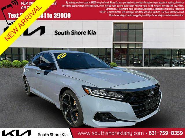 2022 Honda Accord Sport — Sedan — 23,002 mi — Copiague, NY