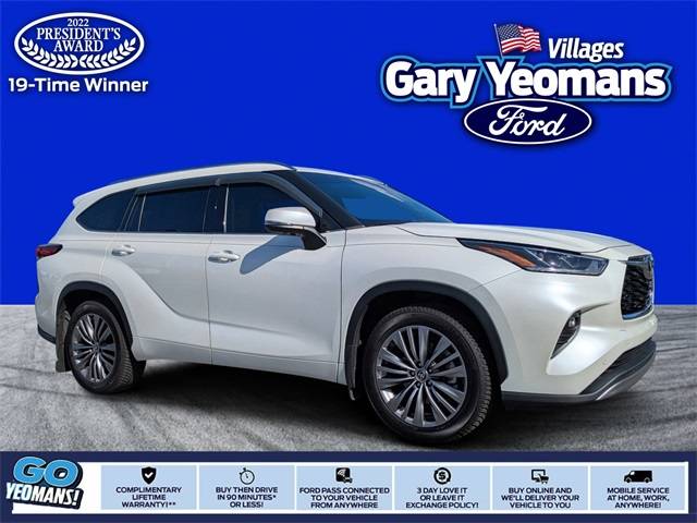 2021 Toyota Highlander Platinum — SUV — 45,490 mi — Ocala, FL
